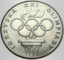 200 zł złotych 1976 XXI Olimpiada SREBRO