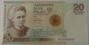 2011 20 zł złotych Maria Skłodowska-Curie