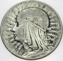 5 zł złotych 1933 Głowa kobiety Polonia SREBRO