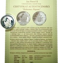 Jan Paweł II Habemus Papam SREBRO