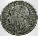 5 zł złotych 1932 Głowa kobiety Polonia SREBRO