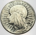 5 zł złotych 1934 Głowa kobiety Polonia SREBRO