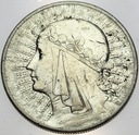 10 zł złotych 1932 Głowa kobiety Polonia SREBRO