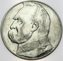 10 zł złotych 1937 Józef Piłsudski SREBRO