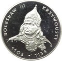 200 zł złotych 1982 Bolesław III Krzywousty SREBRO