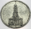 Niemcy 5 Marek Mark 1934 Wieża Kościół SREBRO