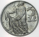 5 zł pięć złotych z Rybakiem 1971 Rybak