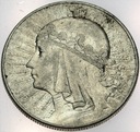10 zł złotych 1932 Głowa kobiety Polonia SREBRO
