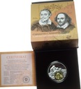 Kamerun 500 Franków Cervantes Shakespeare SREBRO
