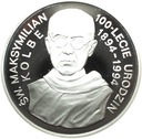 300000 zł złotych 1994 Święty Maksymilian Kolbe