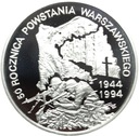 300000 zł złotych 1994 R Powstania Warszawskiego
