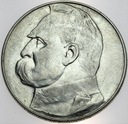 10 zł złotych 1937 Józef Piłsudski SREBRO