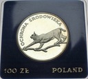 100 zł złotych 1979 Ryś Ochrona Środowiska