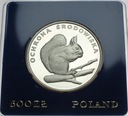500 zł złotych 1985 Wiewiórka Ochrona Środowiska