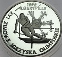 200000 zł złotych 1991 Albertville Olimpiada
