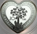 10 zł złotych 2012 WOŚP SERCE