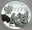 10 zł złotych 2010 Harcerstwo SREBRO