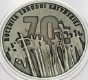 10 zł złotych 2010 Katyń 70 r Zbrodni Katyńskiej
