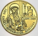 2 zł złote 1999 Jan Łaski Reformator Kościoła