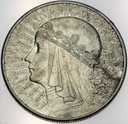 10 zł złotych 1932 Głowa kobiety Polonia SREBRO