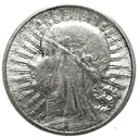 2 zł złote 1934 Głowa kobiety, Polonia SREBRO