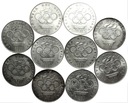 LOT 10 x 200 zł 1976 Olimpiada INWESTYCJA SREBRO