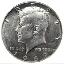 USA 1/2 Dolara Half Dollar 1969 Kennedy SREBRO