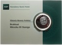 10 zł złotych 2014 brakteat Mieszka III Starego