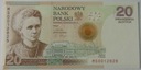 2011 20 zł złotych Maria Skłodowska-Curie