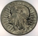5 zł złotych 1934 Głowa kobiety Polonia SREBRO