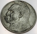 10 zł złotych 1937 Józef Piłsudski SREBRO