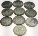LOT 10x 200 zł 1975 Zw Faszyzmem INWESTYCJA SREBRO