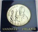 10000 zł złotych 1987 Jan Paweł II SREBRO
