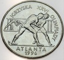 2 zł złote 1995 Atlanta Zapasy Igrzyska Olimpiady