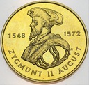 2 zł złote 1996 Zygmunt II August