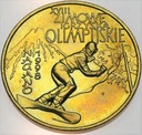 2 zł złote 1998 Nagano Zimowe Igrzyska Olimpijskie
