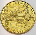 2 zł złote 1998 Skłodowska Polon i rad