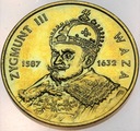 2 zł złote 1998 Zygmunt III Waza