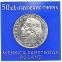 50 zł złotych 1972 Fryderyk Chopin Szopen SREBRO