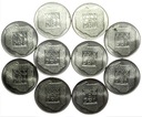 LOT 10 x 200 zł 1974 XXX lat PRL INWESTYCJA SREBRO
