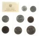 Blister Polskie Monety Emitowane w 1977 r.