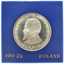 100 zł złotych 1977 Henryk Sienkiewicz SREBRO