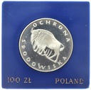 100 zł złotych 1977 Żubr Ochrona Środowiska
