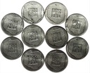 LOT 10 x 200 zł 1974 XXX lat PRL INWESTYCJA SREBRO