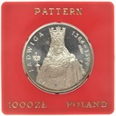 Próba 1000 zł złotych 1988 Jadwiga