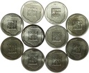 LOT 10 x 200 zł 1974 XXX lat PRL INWESTYCJA SREBRO