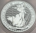 Anglia 2 Funty 2022 Britannia SREBRO UNCJA