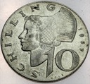 Austria 10 Szylingów 1957