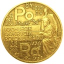2 zł złote 1998 Skłodowska Polon i rad