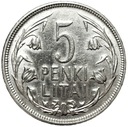 Litwa 5 Litów, Penki Litai 1925